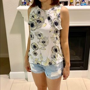 Worn once  floral zara top. Size S